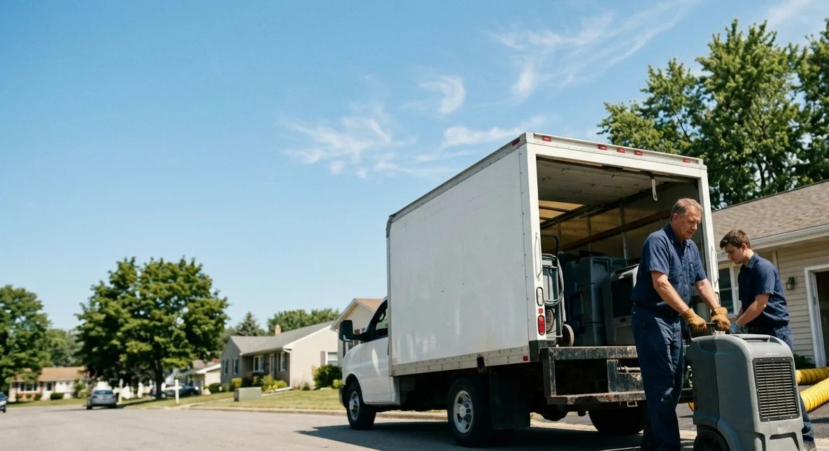 Water Damage Cleanup in Maquon, IL near me